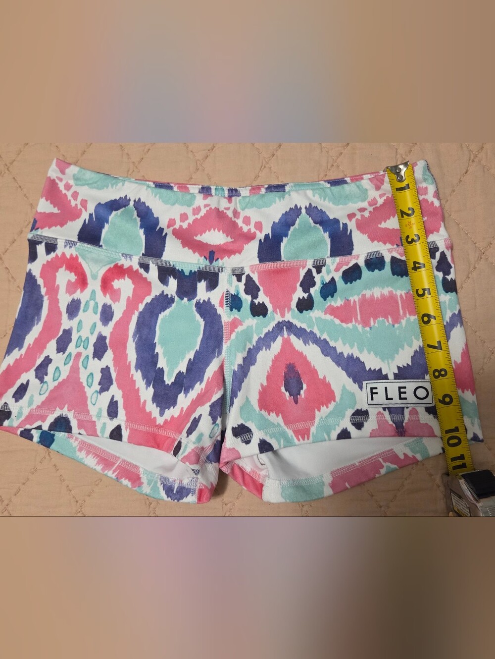 Fleo Women’s Multicolor Patterned Active Shorts